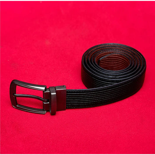 Black & Brown Lining Reversible Leather Belts