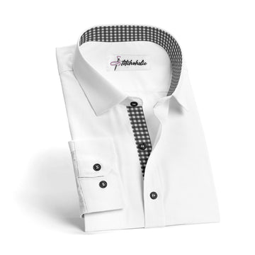 Regal White Check