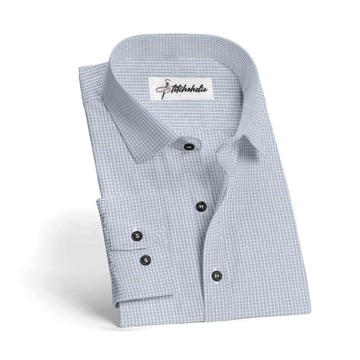 Light Grey Button Down Shirt